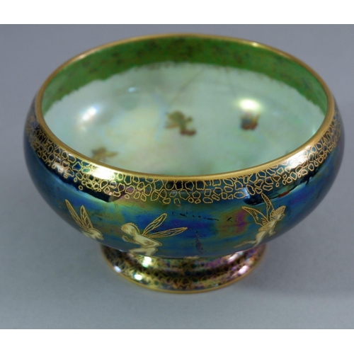 152 - A Wedgwood Fairyland lustre small bowl in Leap Frogging Elves pattern by Daisy Makeig-Jones No Z4968... 