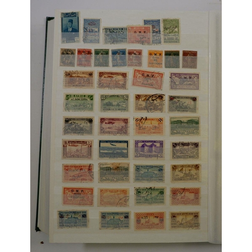 562 - French Colonies: Green 64 page A4 'Wessex' stock-book with mint/used defin, commem, air, telegraph, ... 