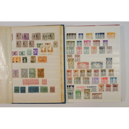 589 - Turkey/Ottoman Empire: Two stock-books of mint/used defin, commem, postage due, air, printed matter,... 