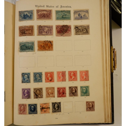 611 - GB & Br Empire: Part-filled 651 page Imperial album, Vol II 'The Postage Stamps of Foreign Countries... 