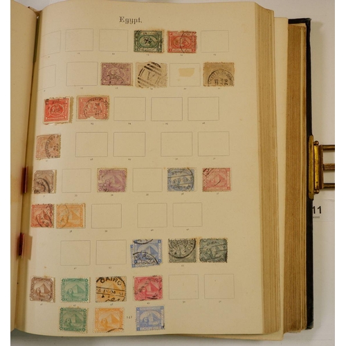 611 - GB & Br Empire: Part-filled 651 page Imperial album, Vol II 'The Postage Stamps of Foreign Countries... 