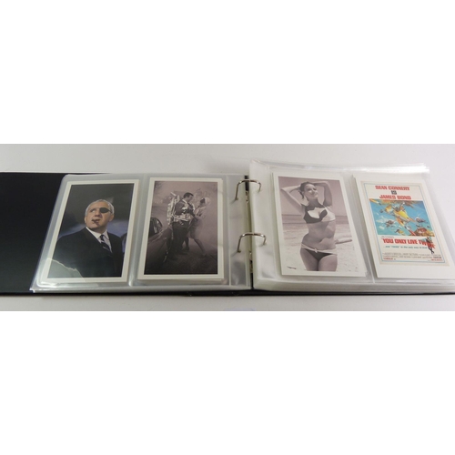 704 - A set of fifty James Bond postcards