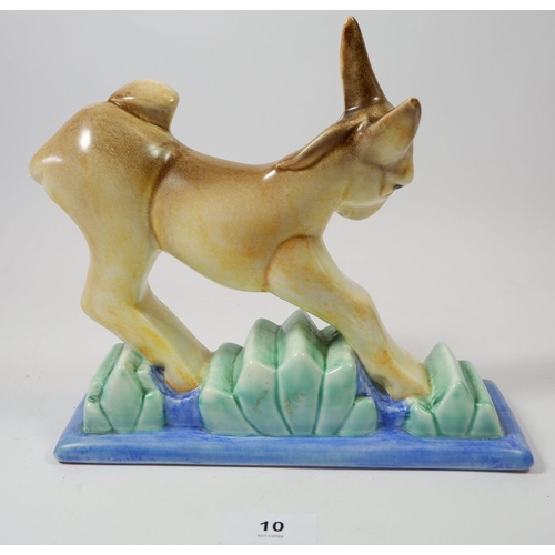 10 - A Beswick Art Deco 'donkey' No 369