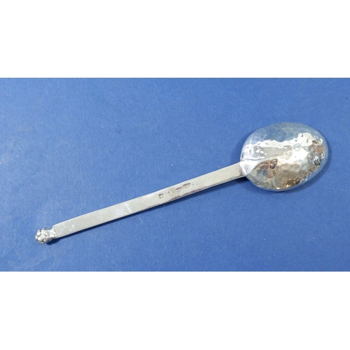 365 - An Arts & Crafts silver spoon, London 1931 by Amy Sandheim, 16cm, 40g