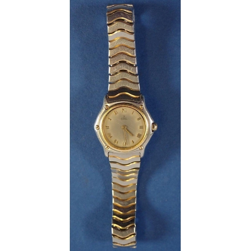 663 - An Ebel Stainless Steel ladies wrist watch