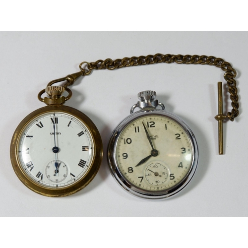 677 - Two Smiths pocket watches