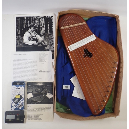 793 - A Kantele stringed instrument from Finland