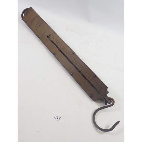 812 - A large size Salter's Spring Balance scale - up to 60lb