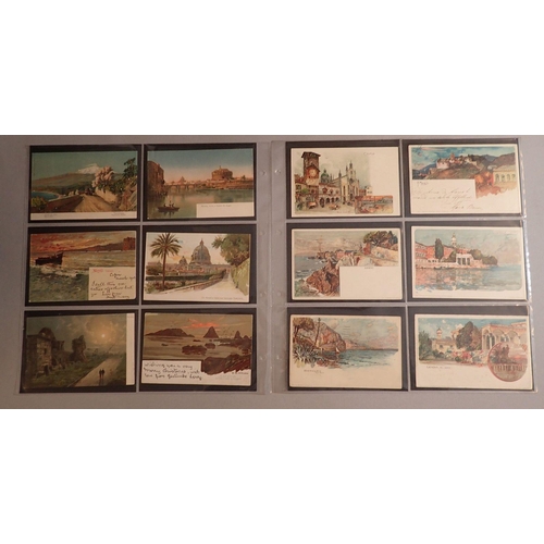 1004 - A large topographical Italian collection including Rome, Capri, Napoli, Venice plus some other addit... 