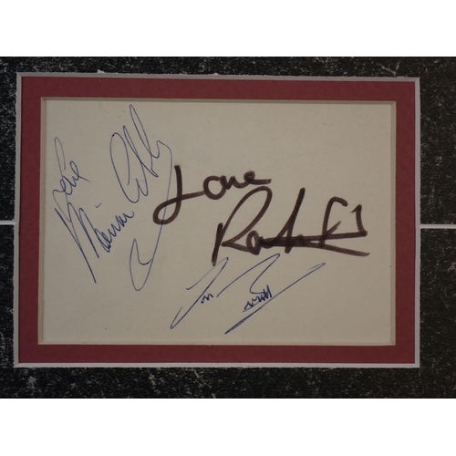 1039 - An autographed photograph of the Bee Gees