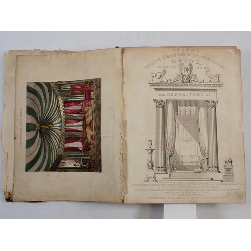 1079 - The Cabinet Maker and Upholsterers guild by George Smith with numerals engravings, 1828