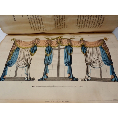 1079 - The Cabinet Maker and Upholsterers guild by George Smith with numerals engravings, 1828