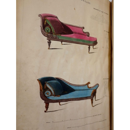 1079 - The Cabinet Maker and Upholsterers guild by George Smith with numerals engravings, 1828