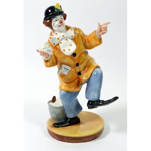 62 - A Royal Doulton figure The Clown, HN 2890