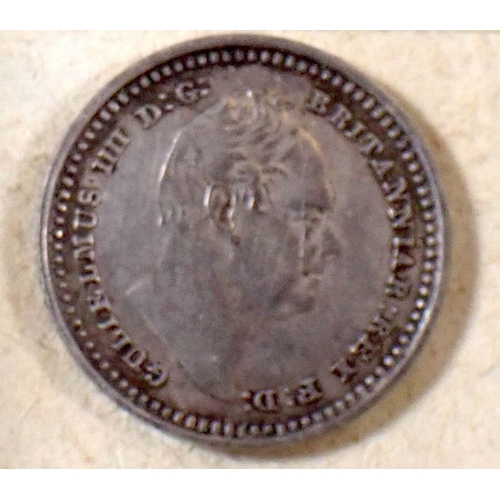 683 - A William IV three halfpence 1835 - Condition: EF