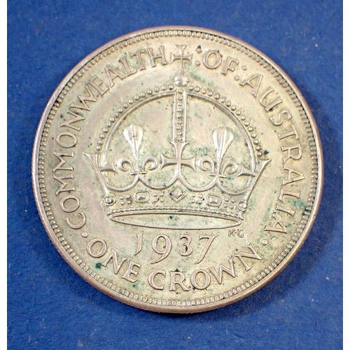 690 - Australia crown 1937 George VI Commonwealth issue - Condition: VF