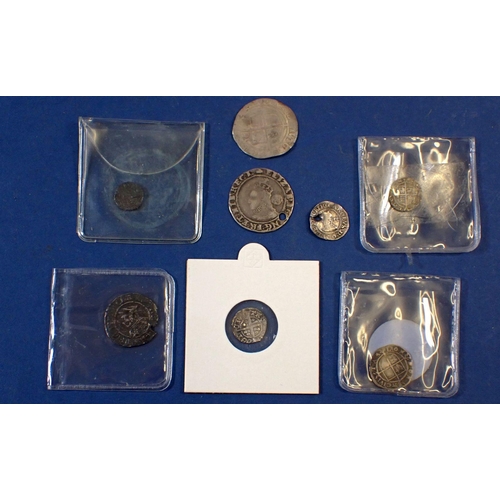 698 - A group of hammered coins