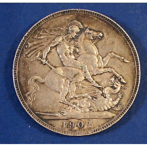 702 - An Edward VII crown 1902 - Condition: EF