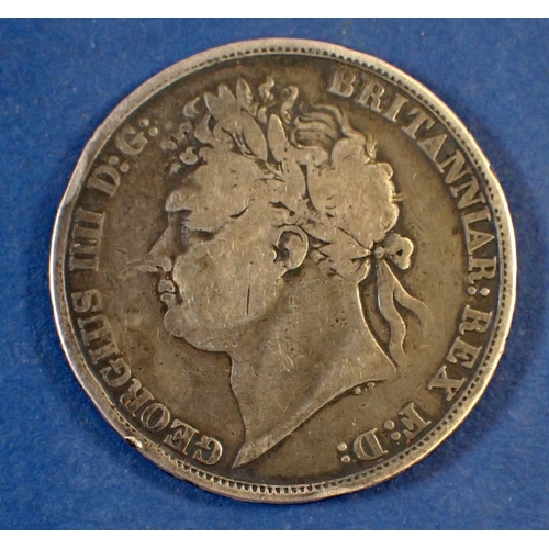 703 - A George IV crown 1821