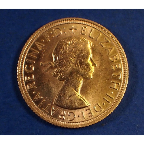 736 - A gold sovereign QEII 1959