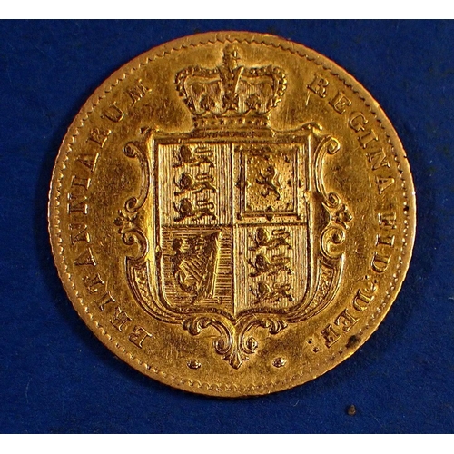 739 - A Victorian half sovereign, 1846