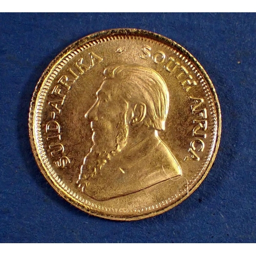 748 - A gold 1/10 Krugerrand 1981 - Condition: EF