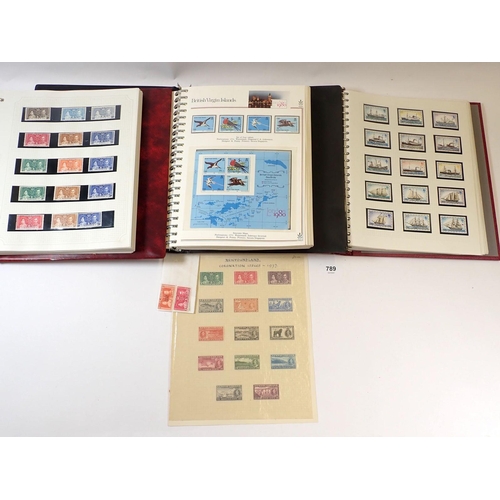 789 - GB & Br C'wealth: Boxed collection incl 6 albums (1 empty) of mainly mint/used defin & commem of KGV... 