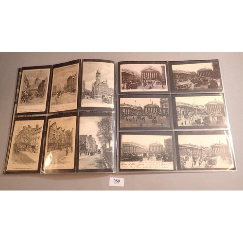 950 - A mixed collection of 82 postcards Central London street scenes topographical including Regent St, V... 