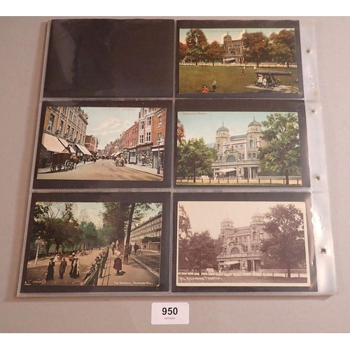 950 - A mixed collection of 82 postcards Central London street scenes topographical including Regent St, V... 