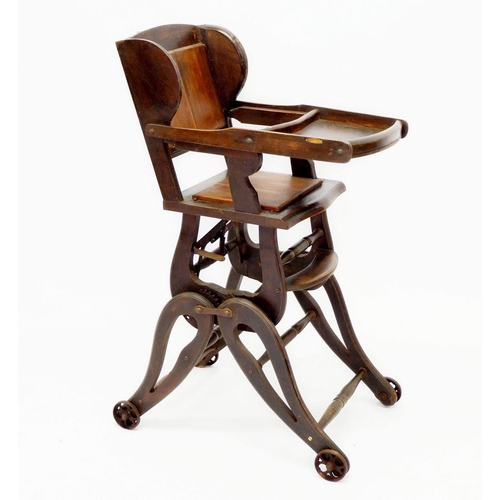 1014 - A Victorian high chair