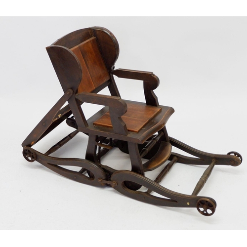 1014 - A Victorian high chair