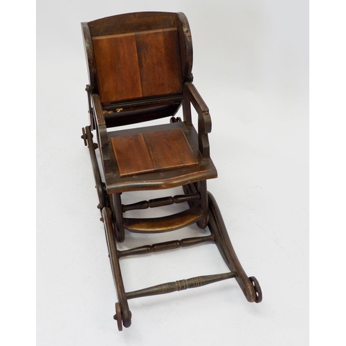 1014 - A Victorian high chair