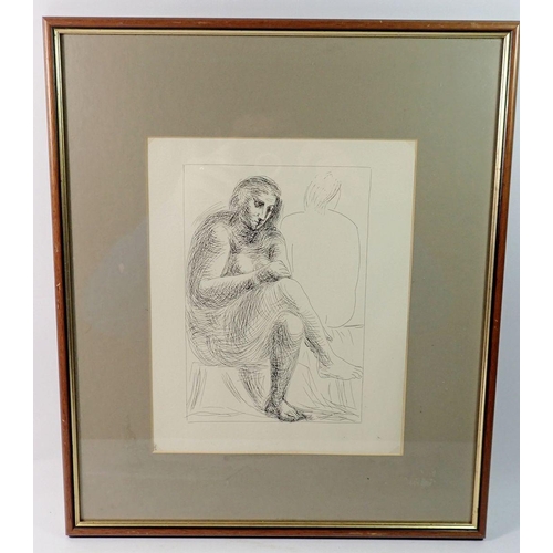 1368 - A Picasso print from the Vollard Suite 'Julia' 22 x 27cm