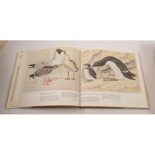 754 - Six various Tunnicliffe bird and nature books together with two other nature books by Grant Watson b... 