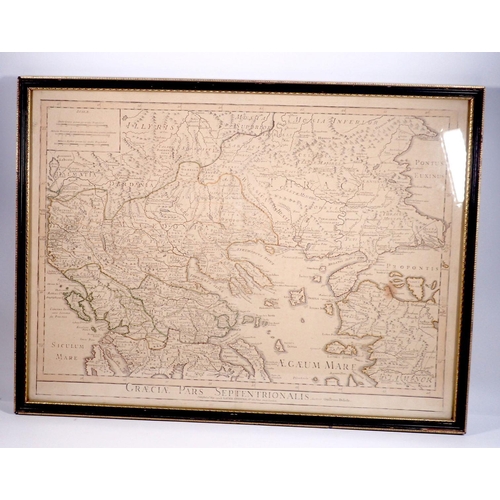 765 - An antique map published by Laurie & Whittle, 67 x49cm