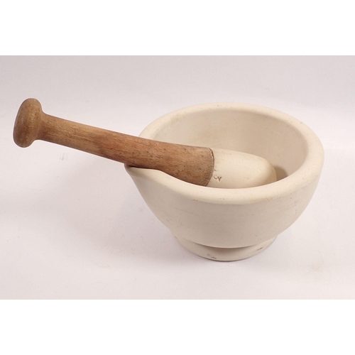 782 - An old pestle and mortar