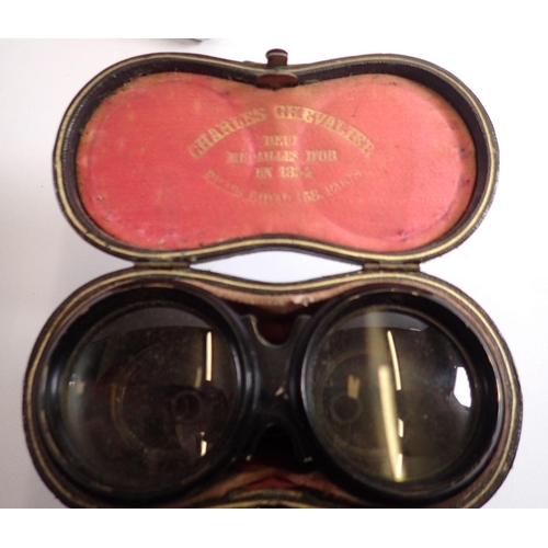 820 - Two pairs of Victorian opera glasses