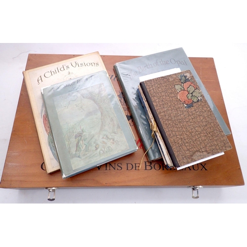 1100 - A large collection of pencil sketches and ephemera by Daphne Allen plus nine books, booklets and exh... 