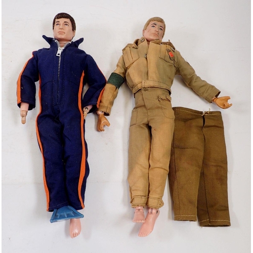 1124 - Two vintage Action Men