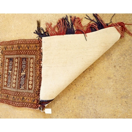 1224 - A saddle bag from Saudi Arabia, 55cm wide x 107cm long