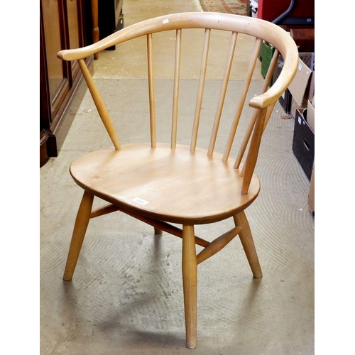 1241 - An Ercol stick back child's chair