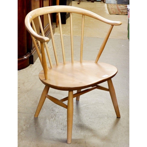 1241 - An Ercol stick back child's chair