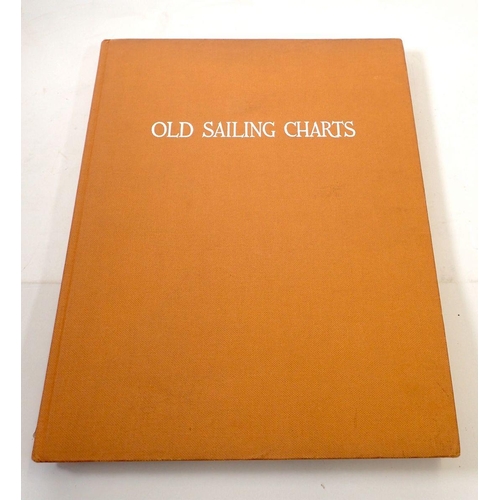 721 - Old Sailing Charts by Lucio Bozzano, folding colour plates, English text 1961