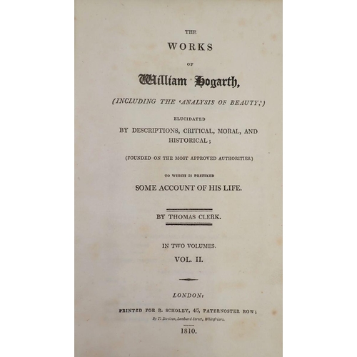 656 - The Works of W M Hogarth, Volume II 1810