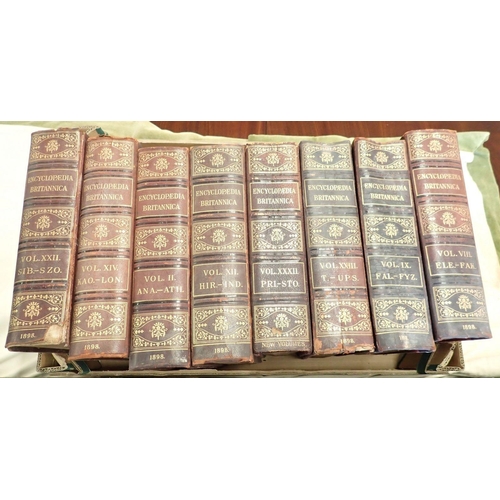 687 - Encyclopaedia Britannica, 10th Edition 1898 - 23 volumes