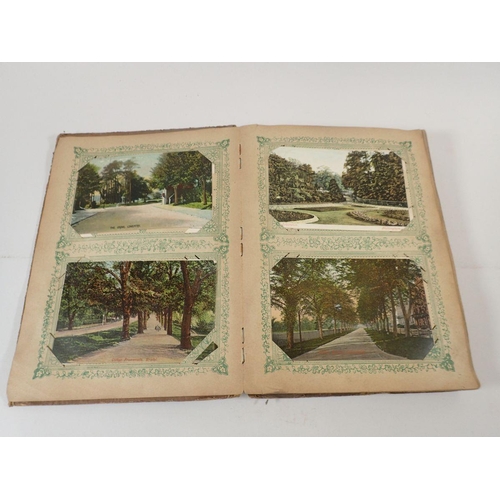 588 - A miscellanous lot of postcards incluidng album (approx 90) general printed topograpical plus quanti... 