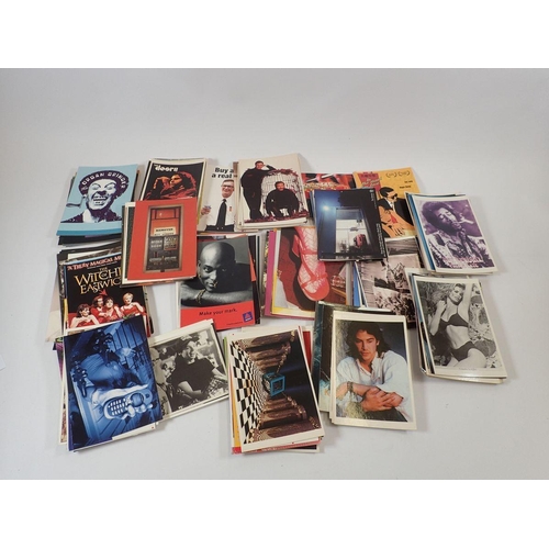 589 - A quantity of postcards relating to film, celebrities, pop stars, groups etc. (approx. 200)