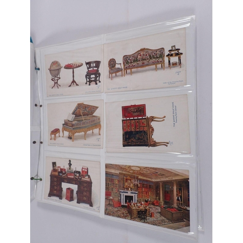 637 - A selection of postcards relating to The Queens Dolls House (43)