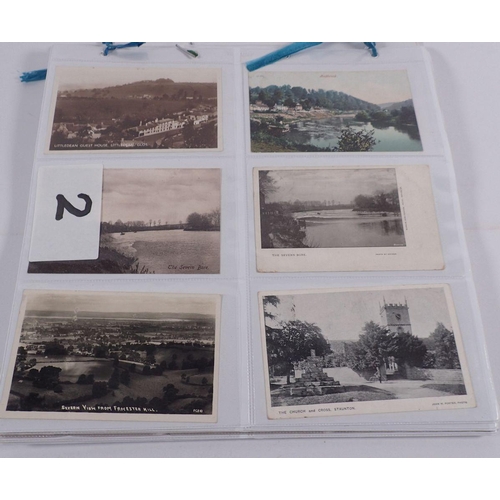 639 - A selection of postcards relating to Gloucester including The Forest of Dean, Bristol etc (116)