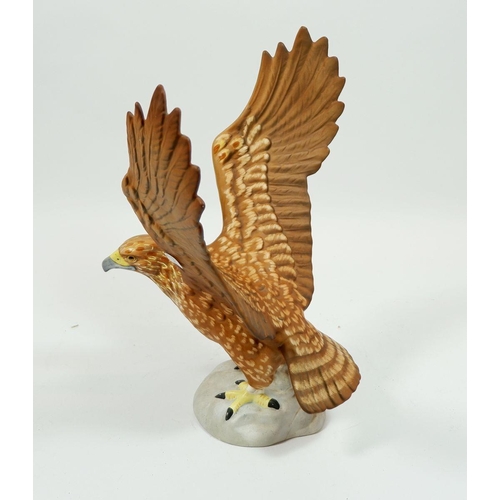 27 - A Beswick Golden Eagle, 25cm tall